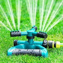 연결형) 360도 자동회전 스프링쿨러 살수 도구 잔디 관수 시설, 선택:(본체단품) 스프링클러- 연결형