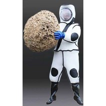 양봉 보호복 방충복 벌옷 벌초옷 360도 통기 말벌, XL (볼록 마스크) + 통기팬 +배터리+선물