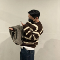브릭레인 브릭레인 트_A 스트라이프앙고라니