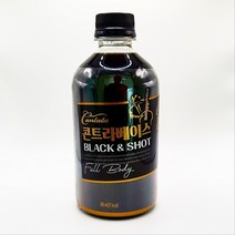 칠성 콘트라베이스 블랙&샷, 18개, 500ml