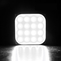 화물차 차폭등 85mm 화이트 12V 24V 윙바디 굴삭기 지게차 선박 면발광LED바, 화이트 1개