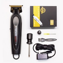 셀프바리깡 남자 헤어트리머 남성용 헤어 클리퍼 페이드 블레이드 고출력 7200RPM 트리머 컷 도구, 11.Lance T with box - 영국 플러그