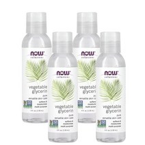 NOW Foods 나우푸드 식물성 글리세린 118ml x4병