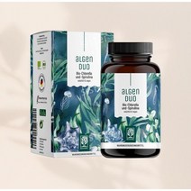 독일 NATURTREU 스피루리나 클로렐라 엽록소 6000mg 360정, 기본
