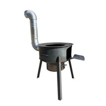 야외용화덕 바비큐 훈연 난로 항아리 소각로 그릴, 43cm