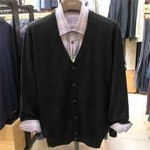 크로커다일남성 NC14 베이직V넥가디건 CDAA7TP9794