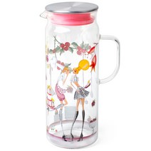 토탈하우스 로소리갈 글라스저그 1300ml 셰프 유리 냉장고 물병 7121