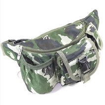밀리터리 패턴 힙색 멀티 크로스 가방 허리 등산용