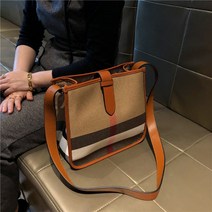 빈티지 체크 숄더 토트백 가방 크로스백 사각 데일리백