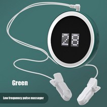 손목 마사지기 신착품 저주파 수면 보조 마사지 기구 펄스 마이크로 전류 감압 라이트 Sle, 01 Green