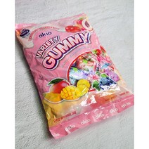 오키오 버라이어티 구미 대용량 말레이시아 과일 젤리 과자 1kg, 1개
