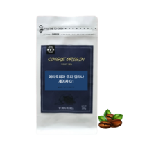 원두코리아 에티오피아 게이샤 원두커피 구지 겔라나 G1 고급원두, 500g, 모카포트