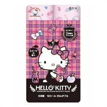 일본직구 헬로키티 프린팅 2겹 두루마리 휴지 집들이 선물 25m x12롤