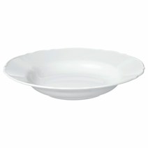 이케아 UPPLAGA 우플라가 파스타접시 화이트 26 cm