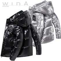 위드에이 남자 유광 패딩점퍼 겨울 아우터 오늘주문 내일도착!! 0114D