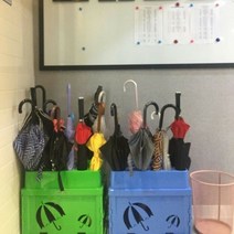 학교 유치원 교회 학원 접이식 대용량 우산꽂이 대용량접이식, 1개