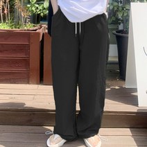 애플망고샵 빅사이즈 여름 꿀와이드 바스락 팬츠 일자 통 긴바지