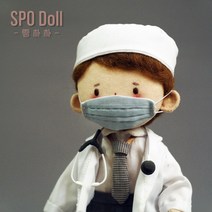 수제 오피스룩 바느질 퀼트인형 는 닥터diy 재료팩 봉제인형, T01-소의사DIY 재료팩