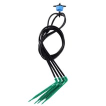 물주기 화분 급수정원 관개 드리퍼 구부러진 화살표 4 가지 스프레이 온실 8L 꾸준한 흐름 장치 물방울 시, 16 8L green