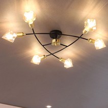 아델라 6등 인테리어 LED 직부조명 천장조명 거실등 방등 포인트 카페조명