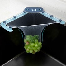 음식물 분리트레이 싱크대 음쓰 처리 탈수기 짤순이, 블루