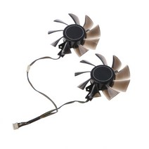 75MM T128010SU 기가 바이트 GTX 1060 12 v용 4 핀 VGA 팬 그래픽 카드 냉각, 한개옵션0