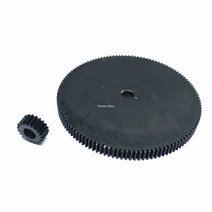 0.5M 20/38/55/70/80/100/120 치아 5mm 금속 강철 평 기어 DIY 모터 구동, 07 120 Teeth_01 5mm