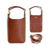 파우치 HUKURO 스마트 사이프 전용 스트랩 세트 남성 여성 가죽 스마트폰 숄더 포쉐트 지갑 도치기 일제