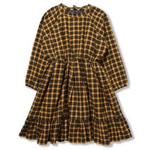 꼬망스 여아 베이직체크원피스 C1945O562