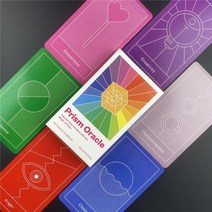 토트백 타로 데크 도린 미덕 오라클 자동차드 매직 오브 컬러 자동차드의 직관으로 프리즘 탭, [01] TS181