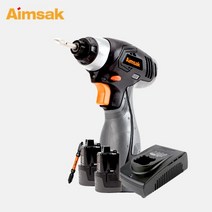 [아임삭] AI414M 14.4V 2.0Ah 충전 임팩트드라이버 드릴 [배터리 2개], 상세페이지 참조