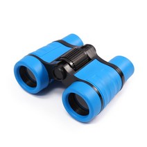 쌍안경 야투경 망원경 야시경 투시경 고배율 적외선 미니 천체 휴대용 달4X30mm 어린이 쌍안 망원경 교육, 08 blue