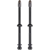 정품 SCHWALBE 튜브리스 밸브 3472 자전거용 블랙 밸브 길이 100mm, 상세페이지 참조