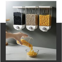 진공쌀통20kg 무선 쌀통 10kg 진공 항아리 벽마운트 프레스 곡물 디스펜서 저장 상자 건조 식품 컨테이너, 02 1500ml
