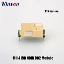 Winsen MH-Z19B NDIR CO2 모듈 센서 2000/5000 ppm 방수 및 부식 방지 긴 수명, 400-5000ppm-Pin Ver.
