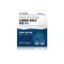 인테로 맨즈파워업 쏘팔메토 로르산 아연 메타 90캡슐