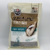 백설 오천년의 신비 명품천일염 굵은입자, 3kg, 2개