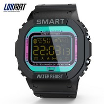 가성비스마트워치 혈당 스마트 위치추척 골프 워치 lokmat mk22 smart watch men 피트니스 팔찌 추적기 만보계 방수 전화 알림 clock digital for, 푸른, 협력사