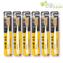 금나노항균 이가왕칫솔 큰칫솔 왕칫솔 x6개