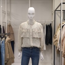 나이스클랍 NC09 플라워 프릴블라우스 A221PWB205