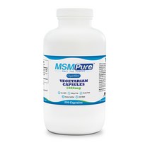 엠에스엠퓨어 MSM 1000mg 베지테리안 캡슐 글루텐 프리, 250개입, 1개, 250정