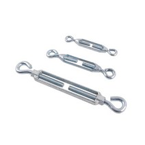 와이어 길이조절 주물 턴버클 / 로프 장력조절 클립 크립 빨래줄 차광망 울타리문 현수막 철문, 2) 5/16, 1개