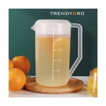 카페 플라스틱 물피쳐 주방 워터 포트 업소용, 1. 플라스틱 물 피쳐 I 2000 ML