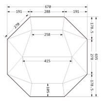 PE 방수포 노스피크 옥타쉘 전용 주문 제작 타포린 풋프린트 천막 그라운드시트 캠핑, PE 베이지 방수포+가방