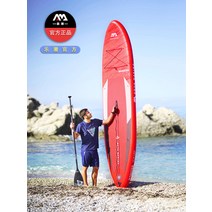 서핑패들보드 감성서핑보드 전동서핑보드 AquaMarina/Le row 타이탄 패들 보드 더블 몬스터 서핑 수프 수상 스키, [01] 몬스터 스탠다드(알루미늄 합금 패들 + 풋 로