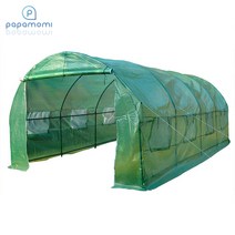 농업용비닐하우스, 2.2X3X6M 2도어 8창문 화이트