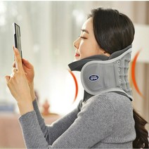 [TV홈쇼핑정품] 맥스 이지넥 목 스트레칭기10 + 사은품 거북목 일자목 바른 자세 목 교정기 견인기 에어 공기 주입식 스트레칭 기구, 맥스 이지넥 목 스트레칭기 1세트