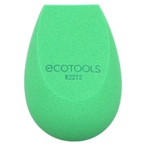에코툴스 EcoTools 바이오블렌더 퇴비화 메이크업 스펀지 + 천연 성분 그린 1개111606