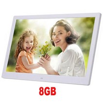 스마트 전자 앨범 디지털 액자 10인치 HD IPS 1280X800, EU, 09형white 8gb
