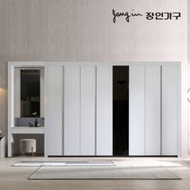 [장인가구] 단테 모던 미러 화장대 파우더 붙박이장 10cm, 상세 설명 참조